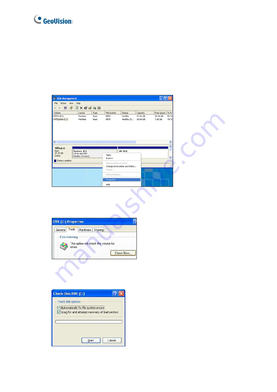 GeoVision GV-NVRH V5 User Manual Download Page 69