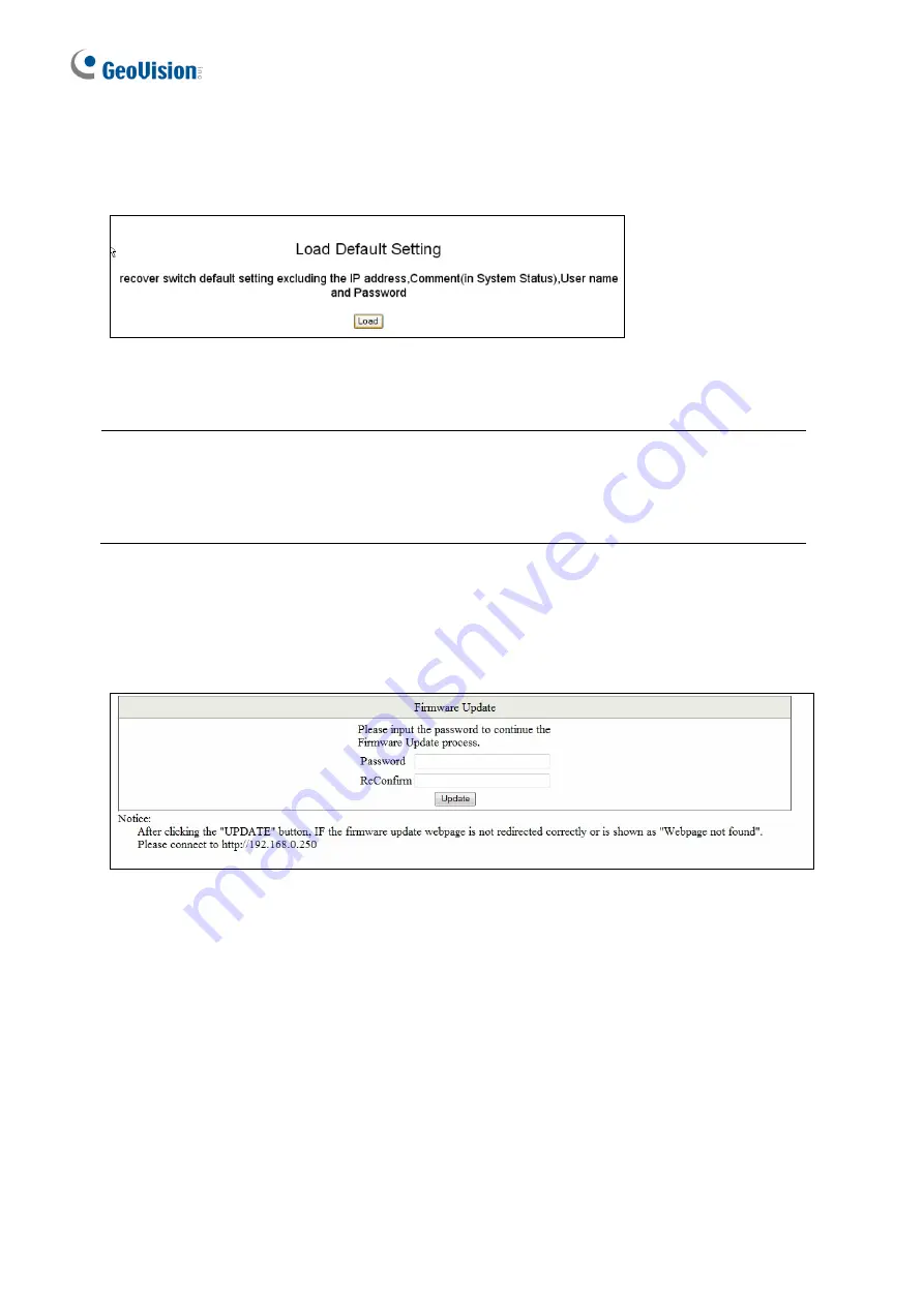 GeoVision GV-PoE User Manual Download Page 18