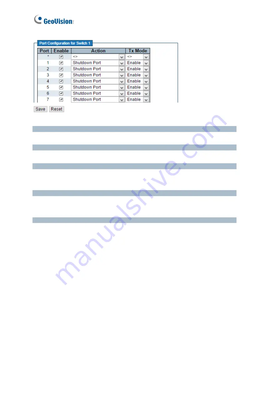 GeoVision GV-POE0812 User Manual Download Page 126