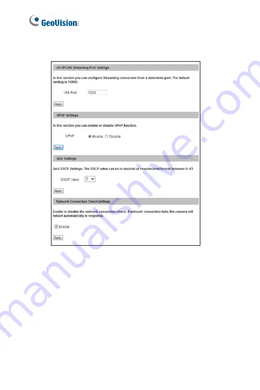 GeoVision GV-PTZ010D Firmware Manual Download Page 163