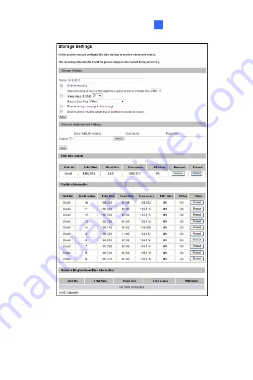 GeoVision GV-PTZ010D Firmware Manual Download Page 176