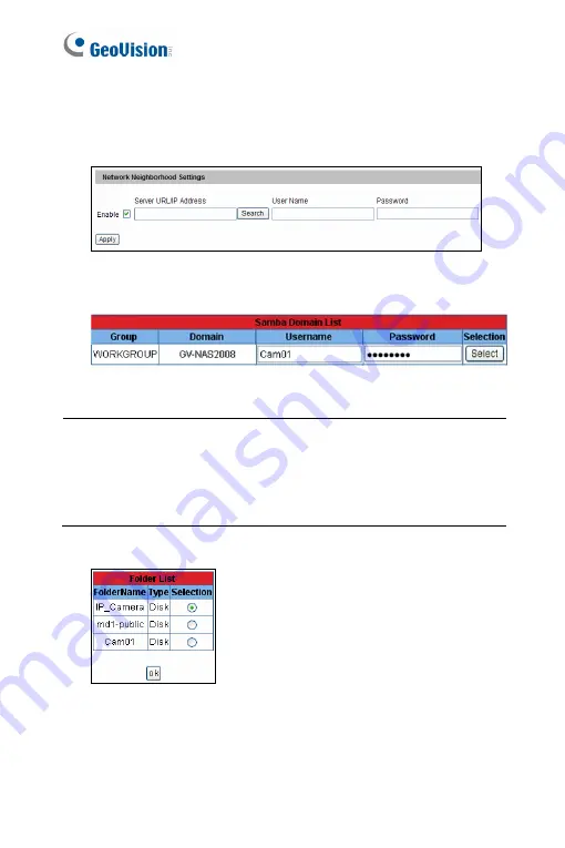 GeoVision GV-PTZ010D Firmware Manual Download Page 179