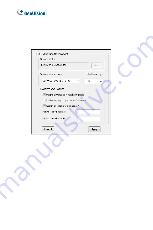 GeoVision GV-PTZ010D Firmware Manual Download Page 193