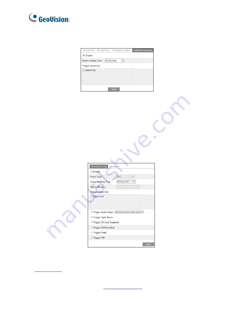 GeoVision GV-TMEB5800 User Manual Download Page 42