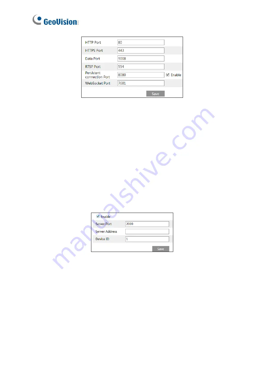 GeoVision GV-TMEB5800 User Manual Download Page 60