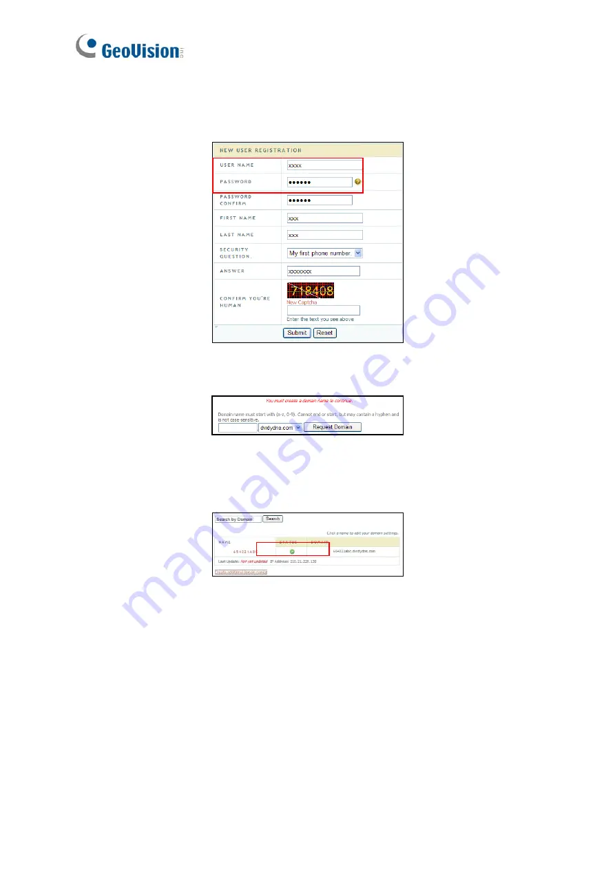 GeoVision GV-TMEB5800 User Manual Download Page 62