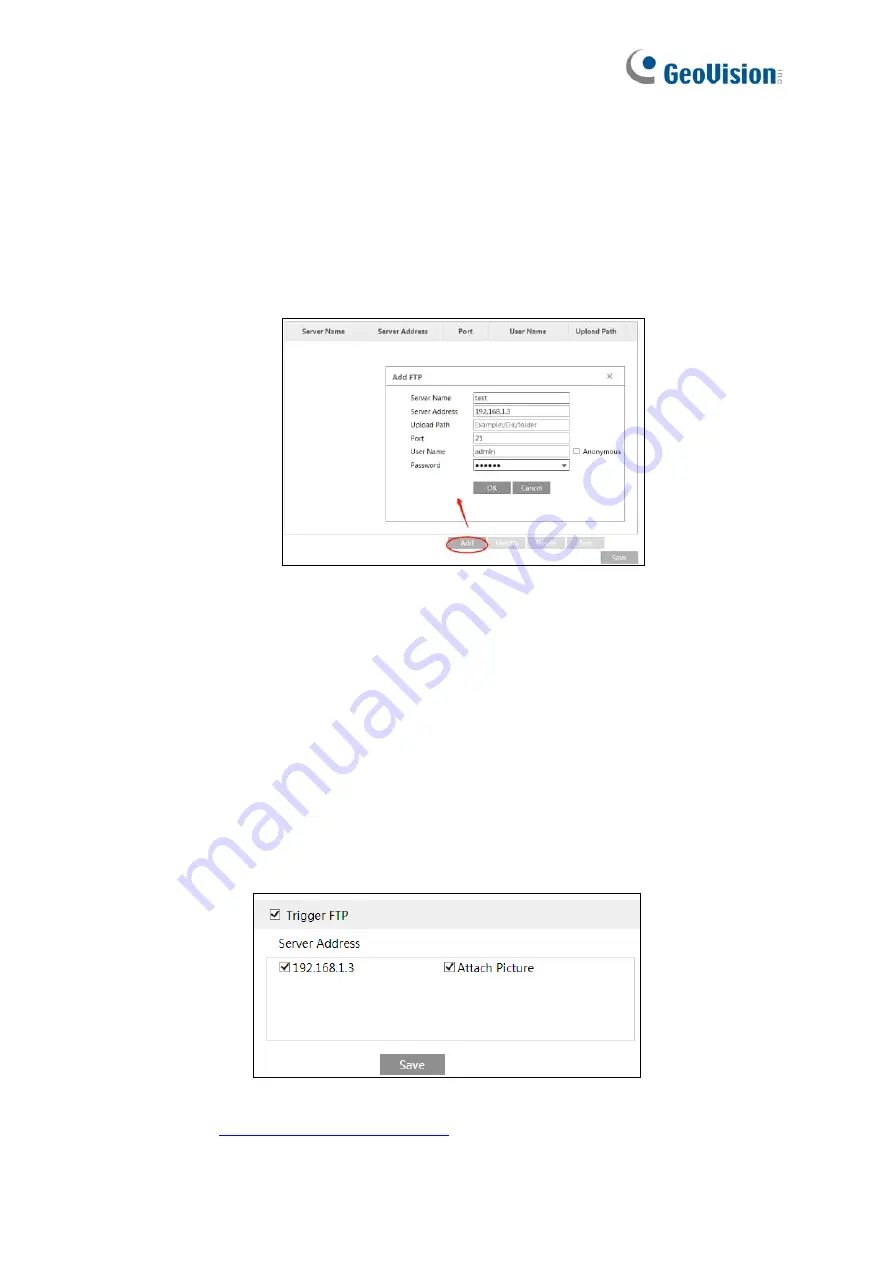 GeoVision GV-TMEB5800 User Manual Download Page 67