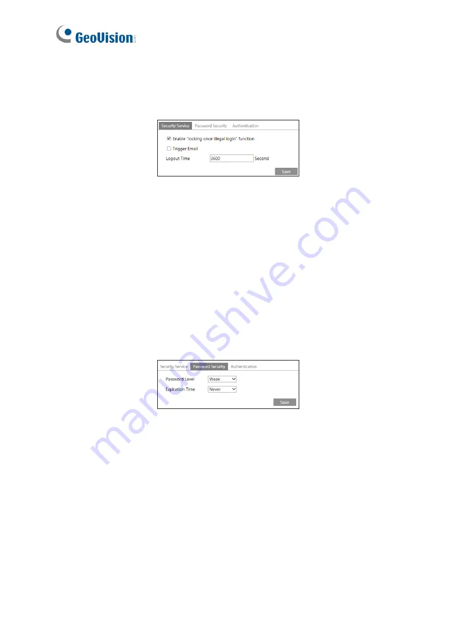 GeoVision GV-TMEB5800 User Manual Download Page 74