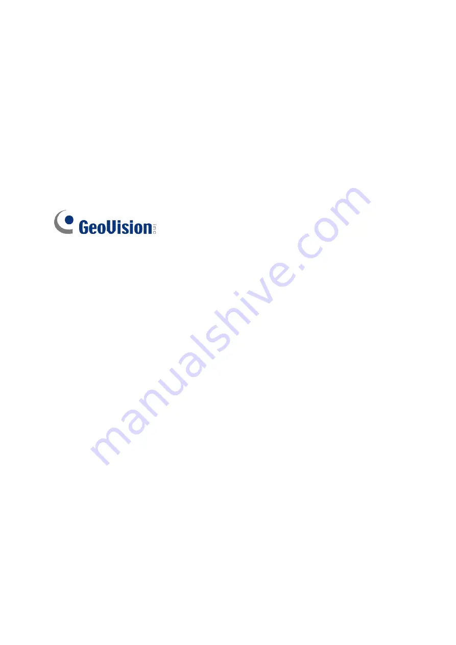 GeoVision GV-Tower System V2 Quick Start Manual Download Page 2