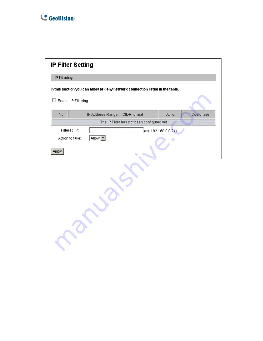 GeoVision VSV13-A-EN User Manual Download Page 48