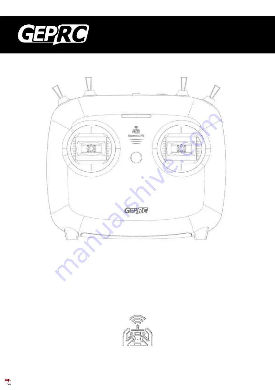 GEPRC TinyRadio ELRS User Manual Download Page 1