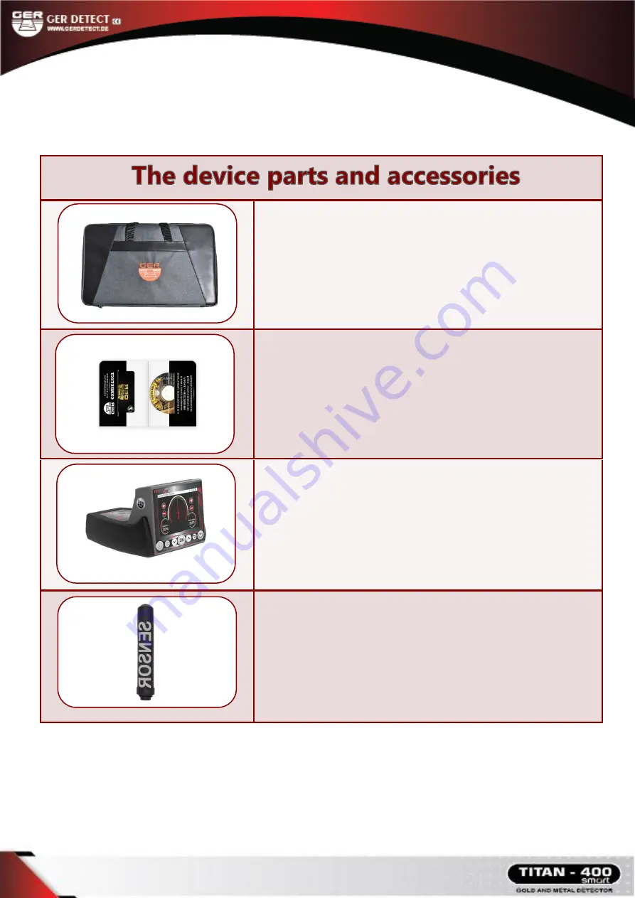 Ger Detect Titan 400 Smart Manual Download Page 22