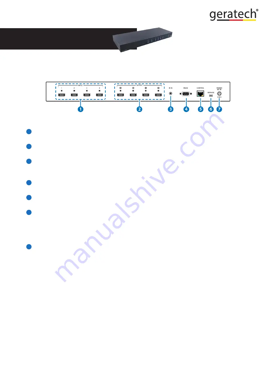 geratech EGE-UHD-444 Manual Download Page 9