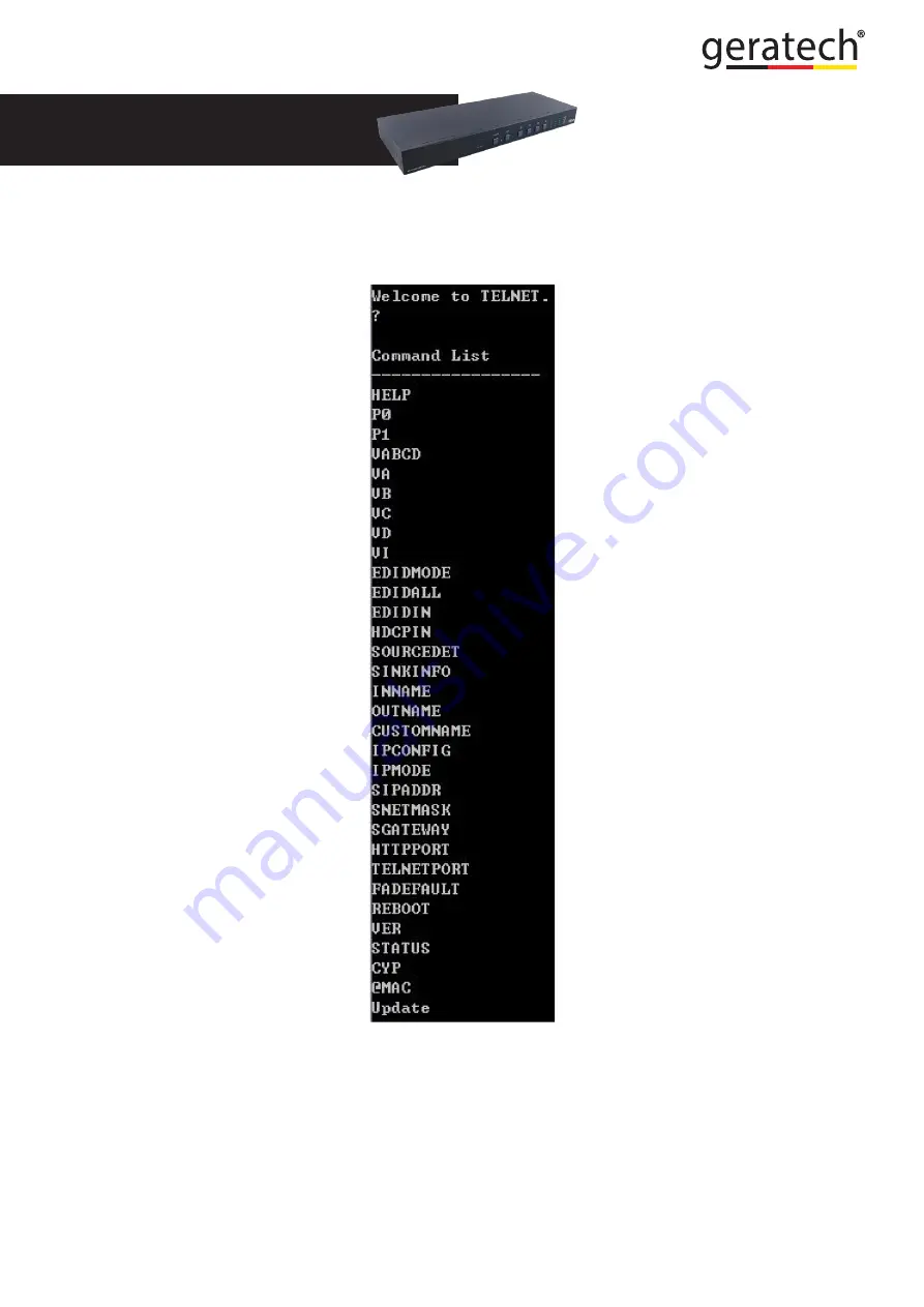 geratech EGE-UHD-444 Manual Download Page 16