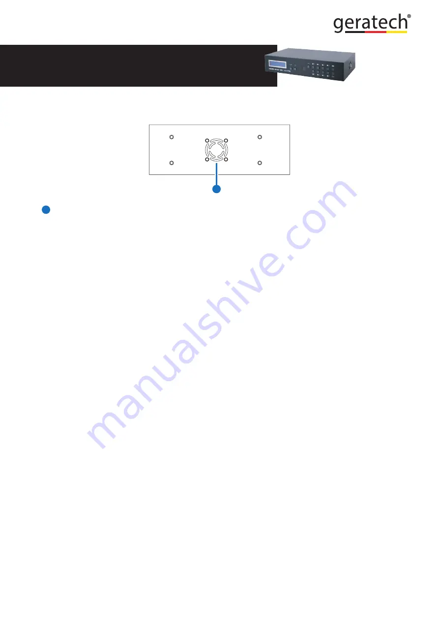 geratech EGE-UHD2-4HDB-848L Manual Download Page 10