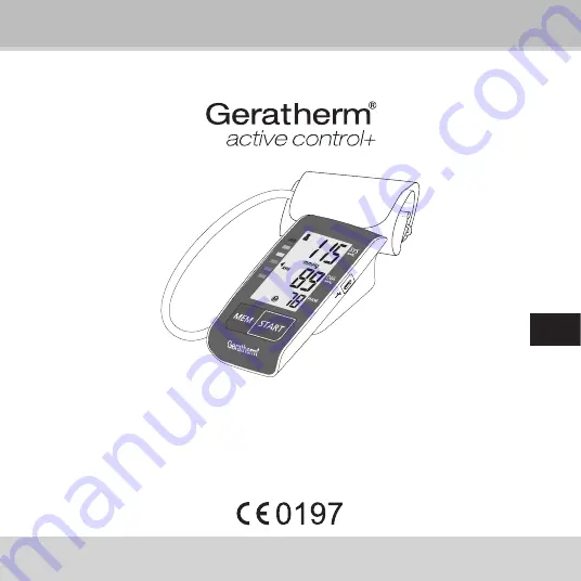 GERATHERM Active Control+ GT-1115 Instructions For Use Manual Download Page 55