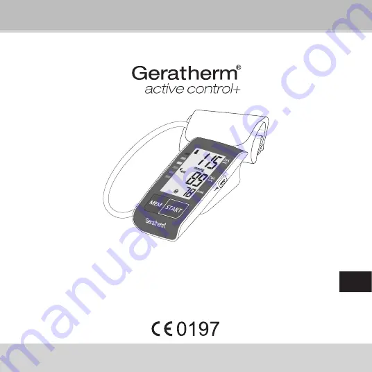 GERATHERM Active Control+ GT-1115 Скачать руководство пользователя страница 133