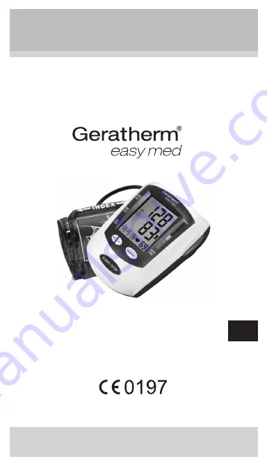 GERATHERM easy med Скачать руководство пользователя страница 91