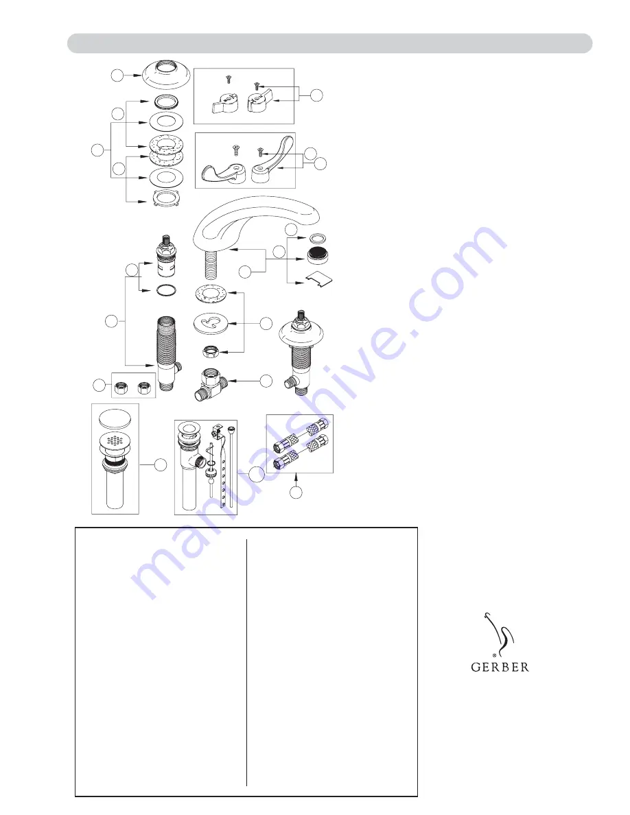 Gerber C4-44-050-61 Скачать руководство пользователя страница 4