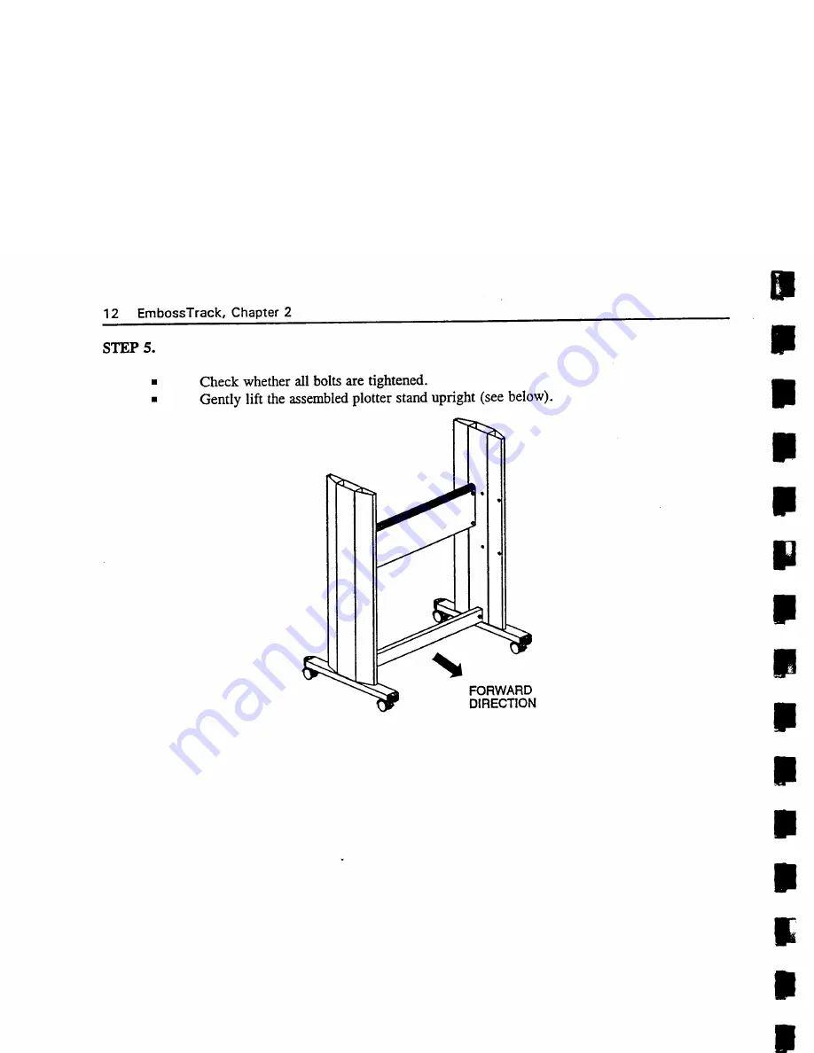 Gerber EmbossTrack series Owner'S Manual Download Page 18