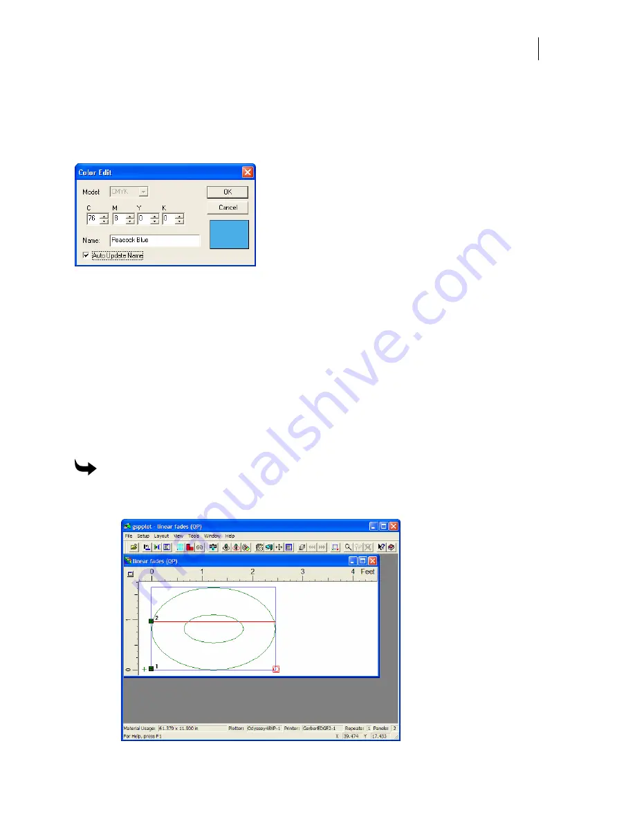 Gerber OMEGA CP Reference Manual Download Page 225