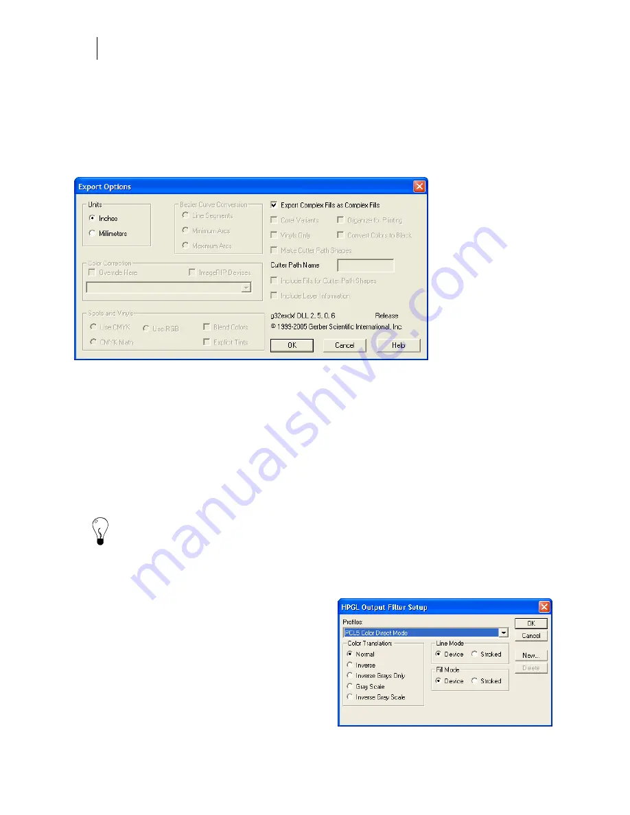 Gerber OMEGA CP Reference Manual Download Page 336