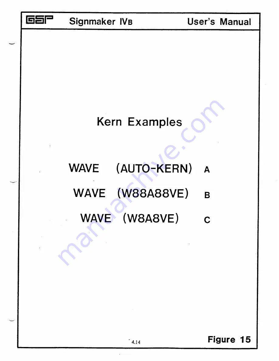 Gerber Signmaker IVB User Manual Download Page 44