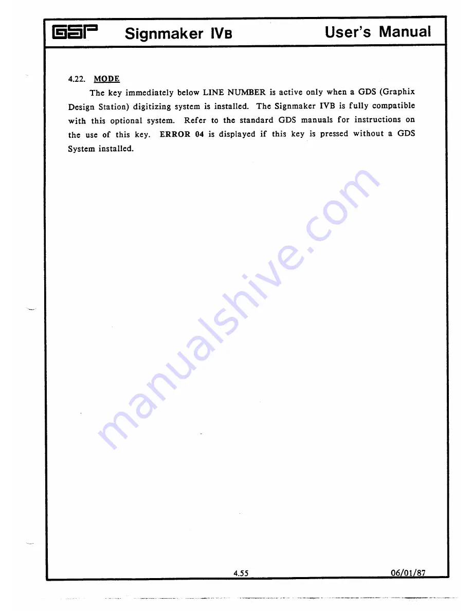 Gerber Signmaker IVB User Manual Download Page 85