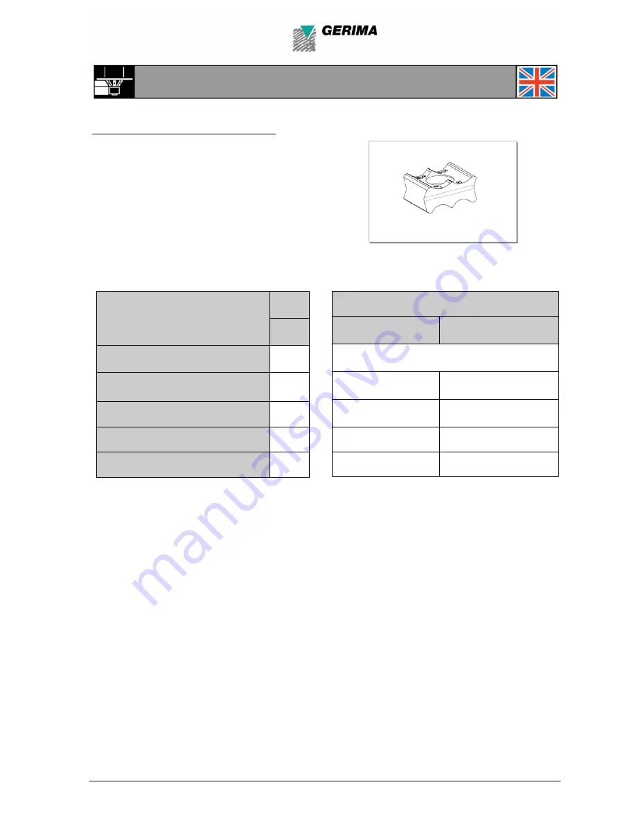 Gerima SMA 20?P 62 Operating Manual Download Page 16