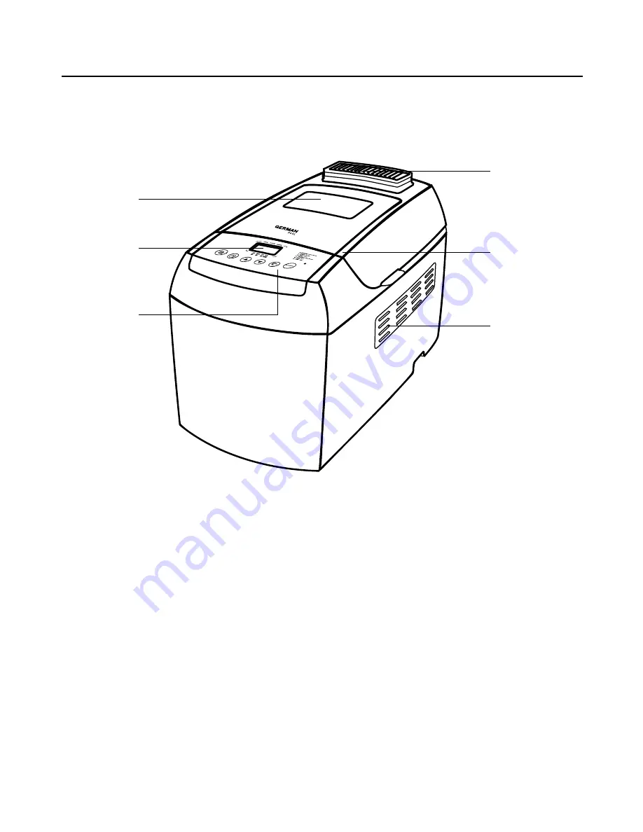 German pool BMR-9125 Operating Instructions Manual Download Page 6