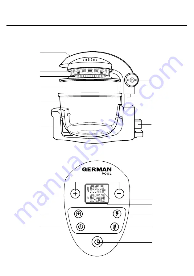 German pool CKY-281 Operating Instructions Manual Download Page 6