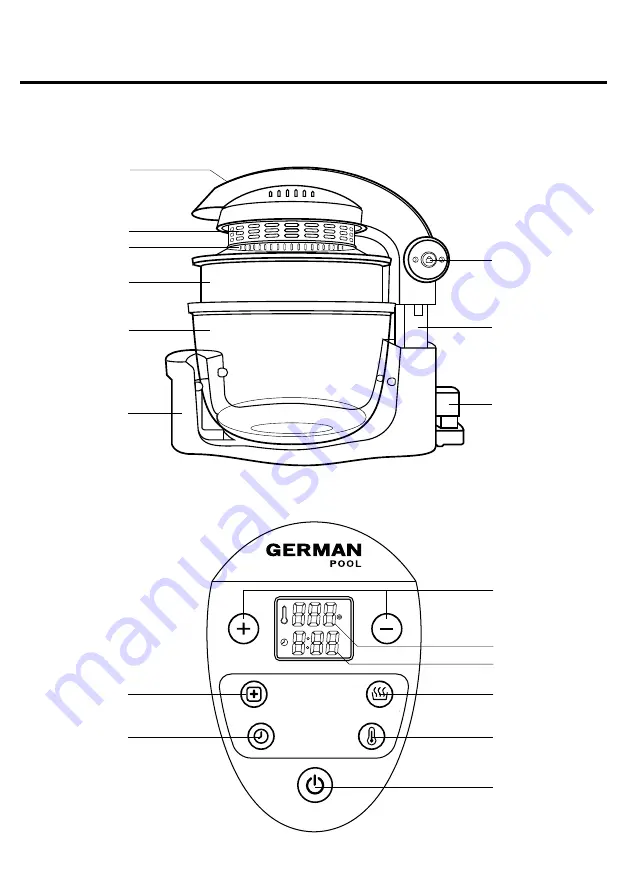 German pool CKY-288 Operating Instructions Manual Download Page 6