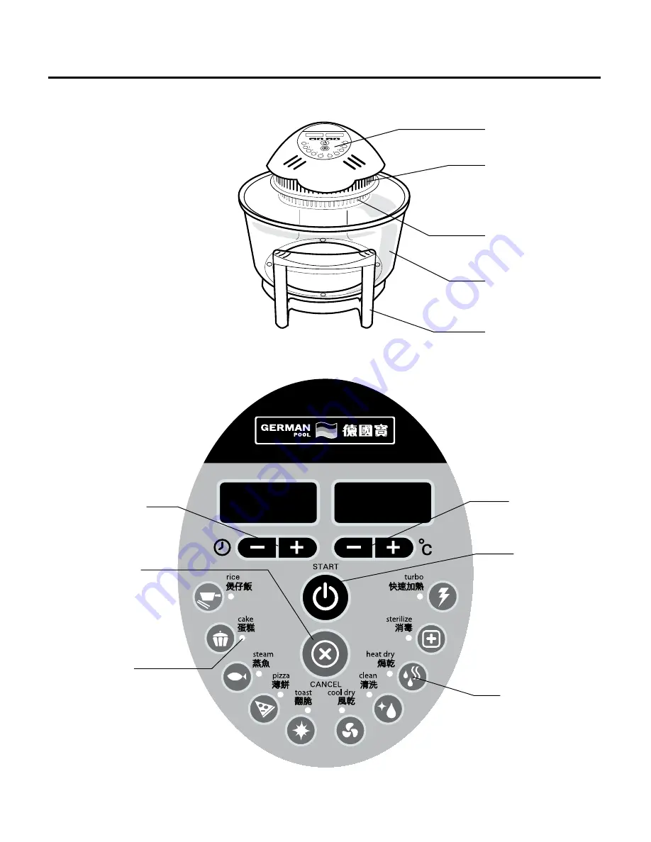 German pool CKY-688F Operating Instructions Manual Download Page 6