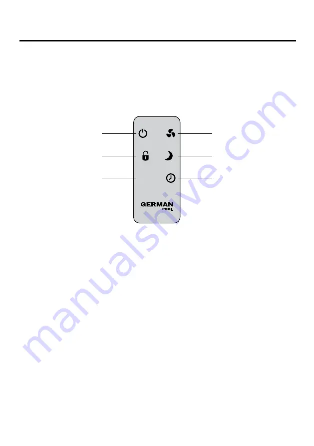 German pool PUF-70 Operating Instructions Manual Download Page 6