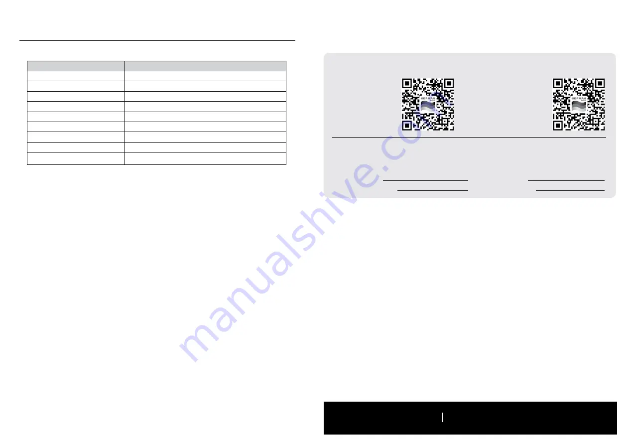 German pool SRC-204 User Manual Download Page 14