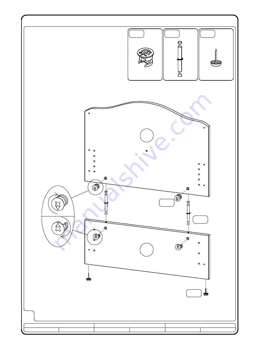 Germania Kinderbett 0880 Assembly Instructions Manual Download Page 4