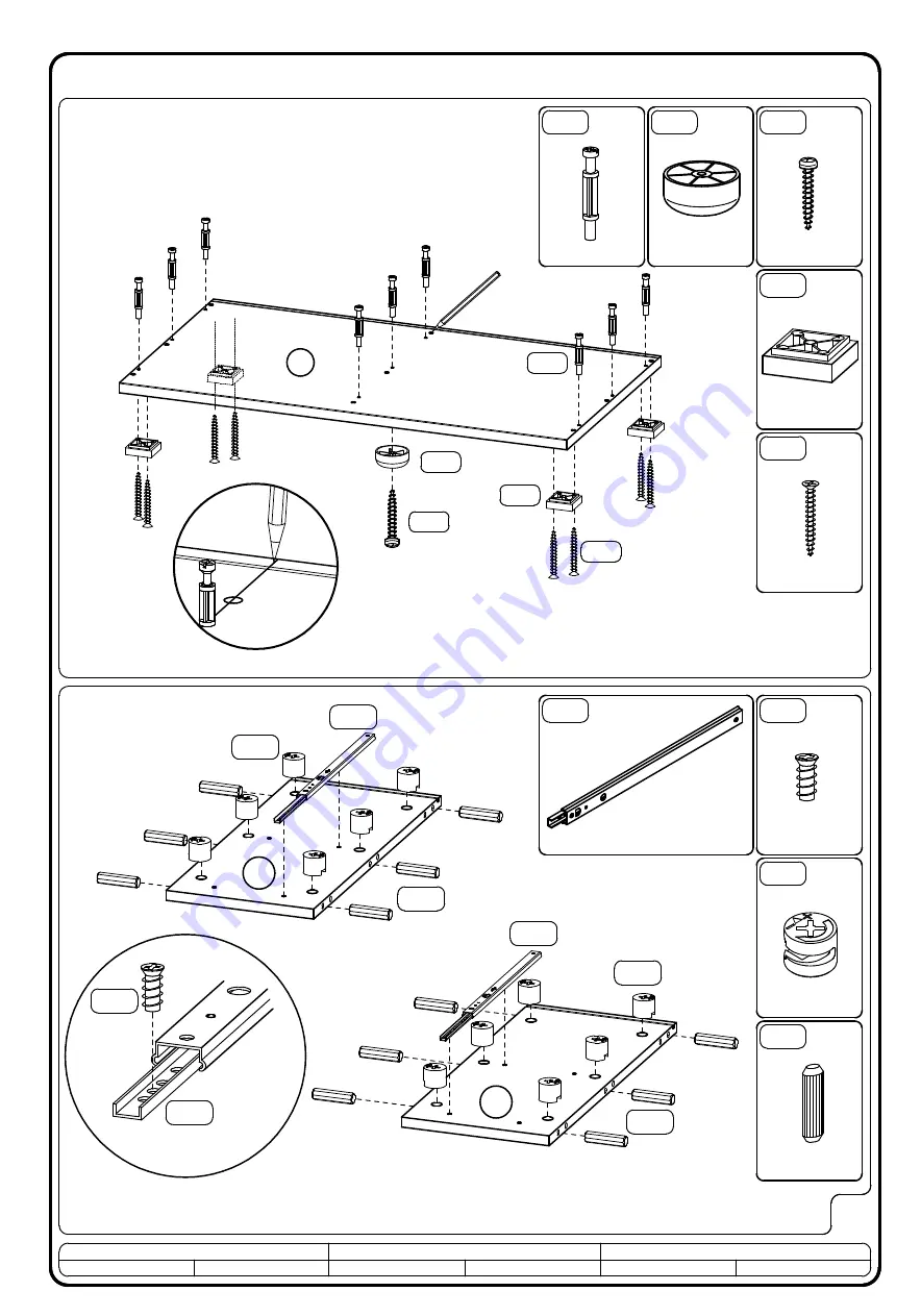 Germania Lowboard 1503 Assembly Instruction Manual Download Page 5