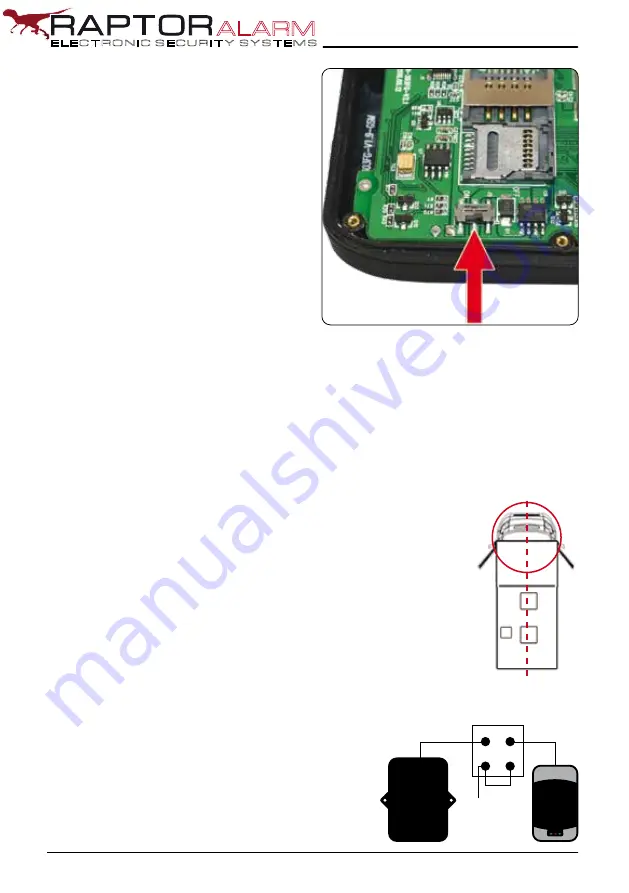 GES INTERNATIONAL RAPTOR ALARM ANF2059 Installation And Operating Manual Download Page 4