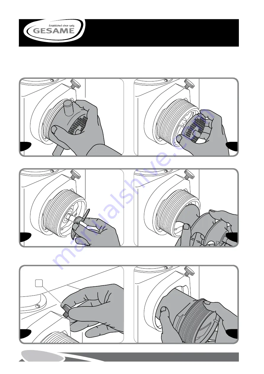 GESAME GP-32 Instruction Manual Download Page 15