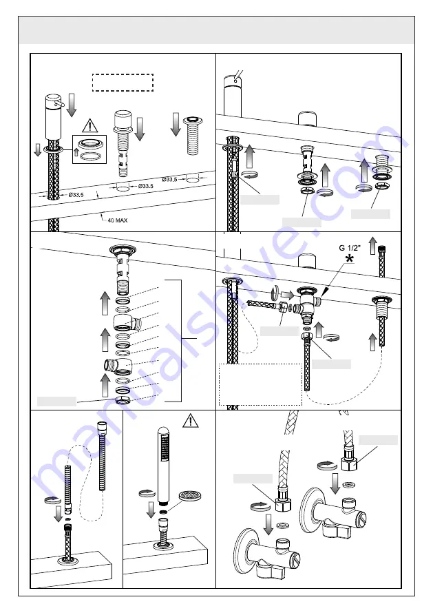 Gessi Goccia 33637 Manual Download Page 12