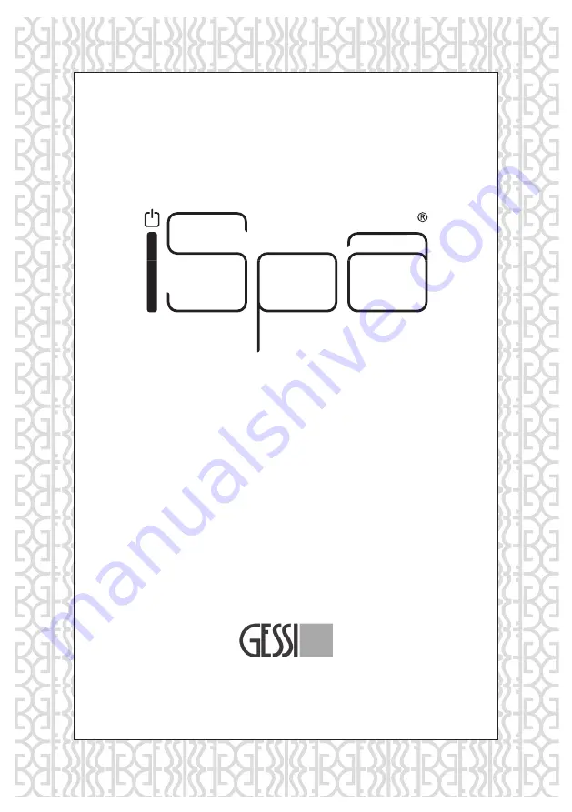 Gessi iSpa 41103 Bath Mixing Program Download Page 1