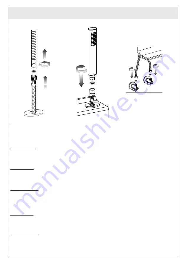 Gessi OVALE 23037 Manual Download Page 13