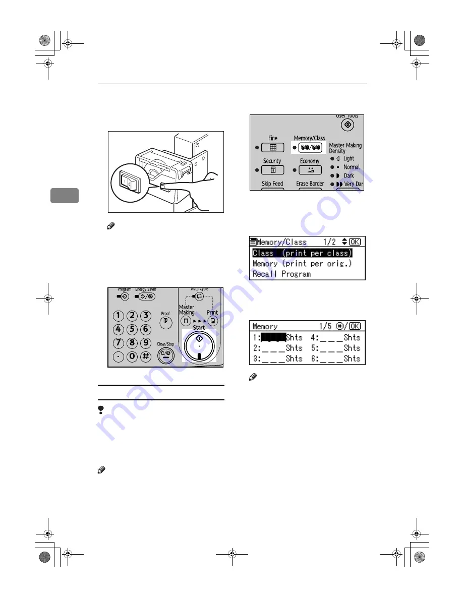 Gestetner 3180DNP Operating Instructions Manual Download Page 54