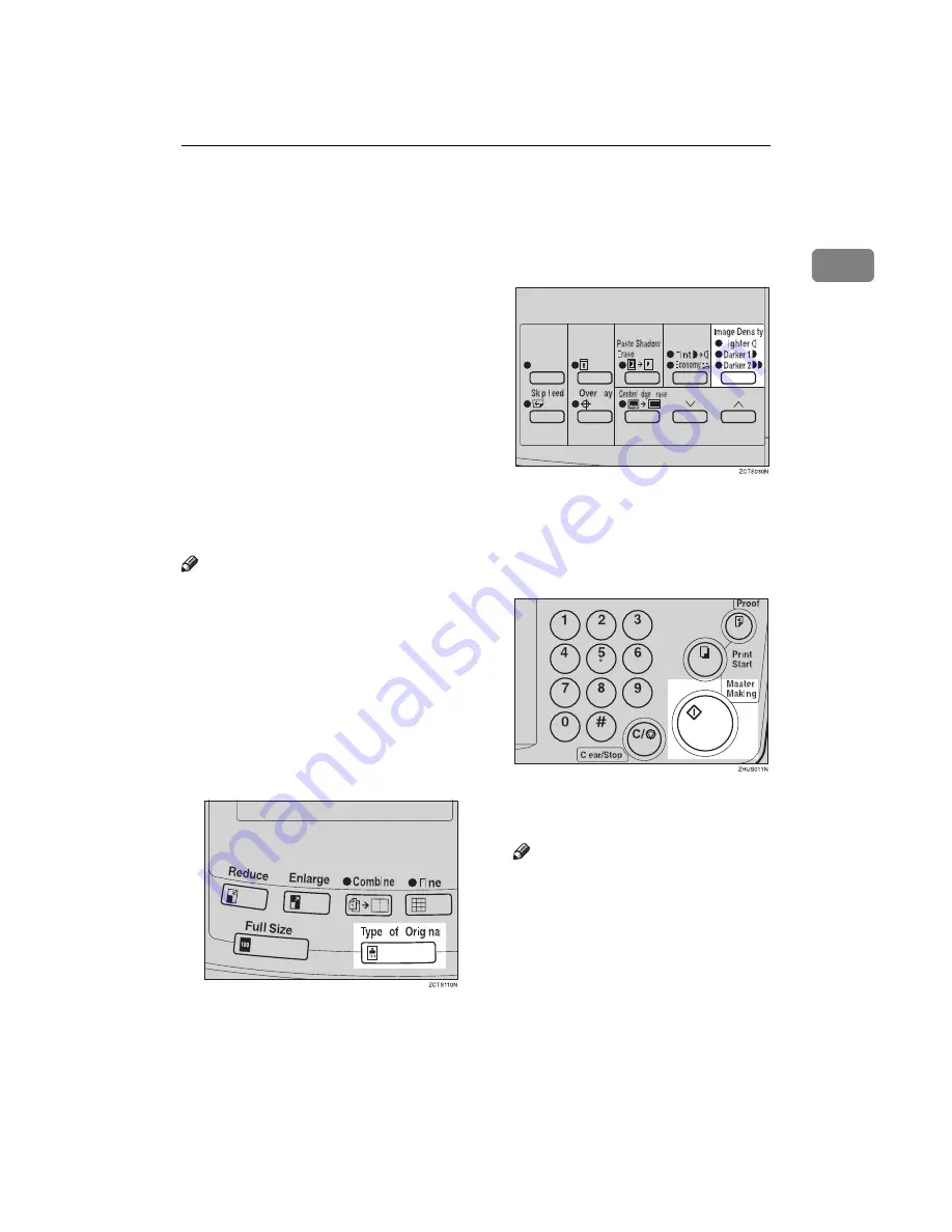 Gestetner 5309L Operating Instructions Manual Download Page 44