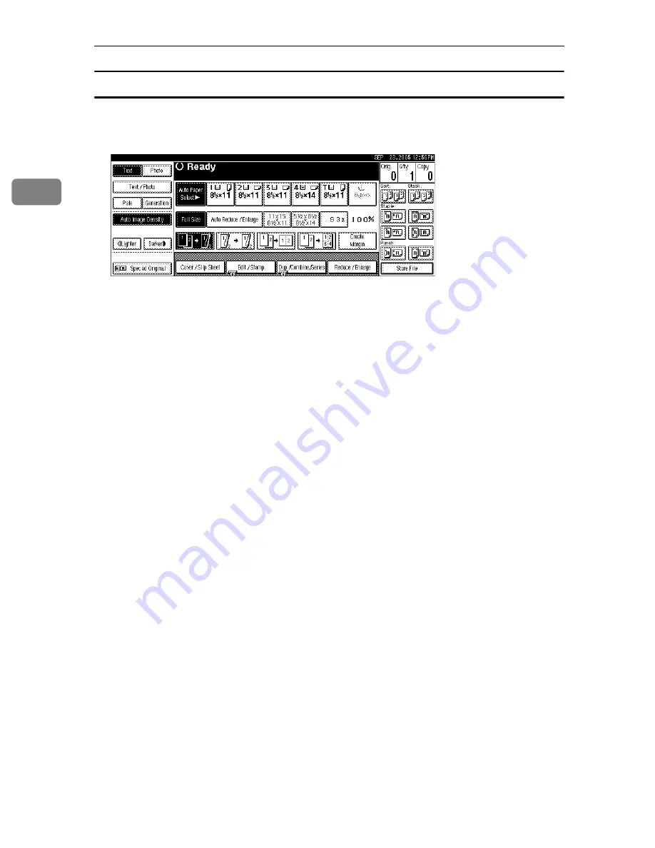 Gestetner 8035e Copy Reference Manual Download Page 58