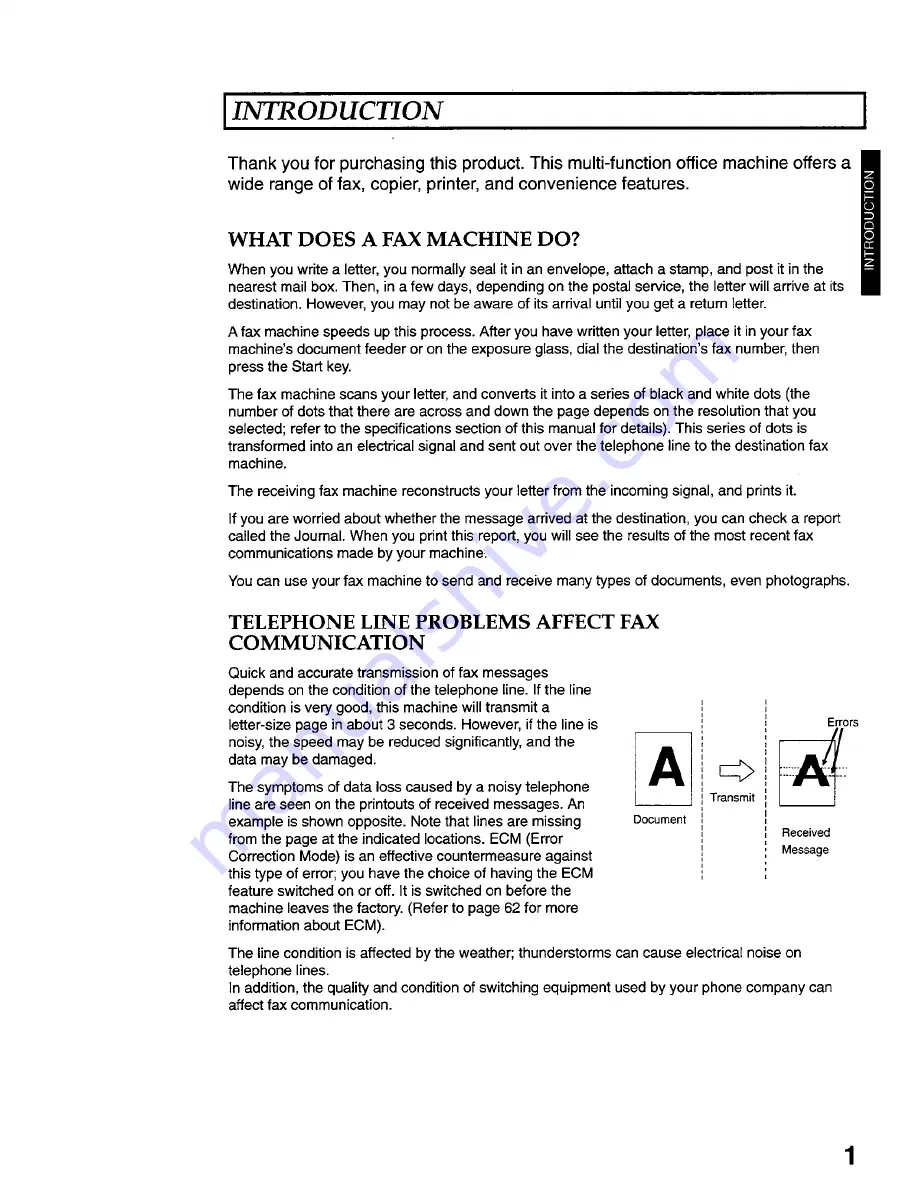 Gestetner 9867 Operating Instructions Manual Download Page 11