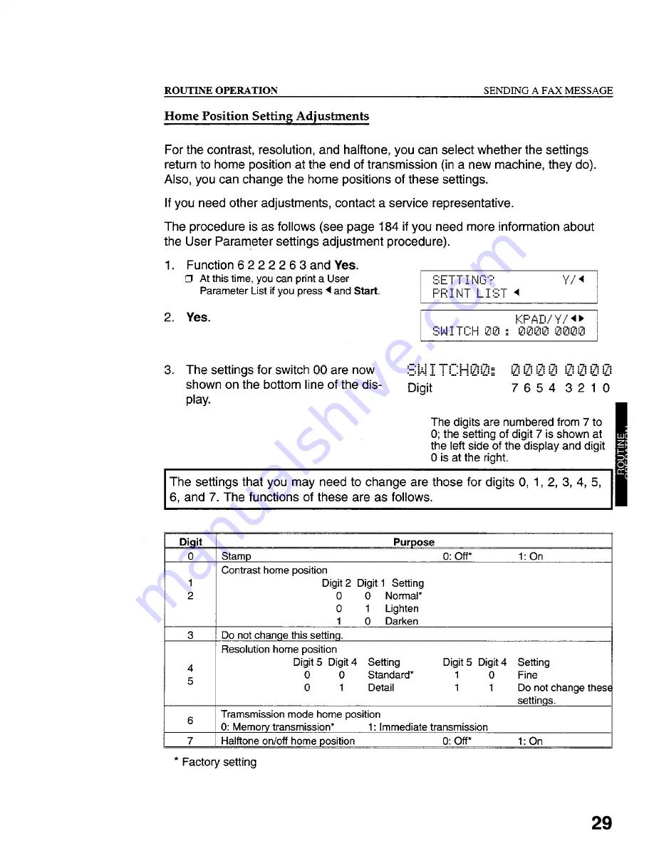 Gestetner 9867 Operating Instructions Manual Download Page 39