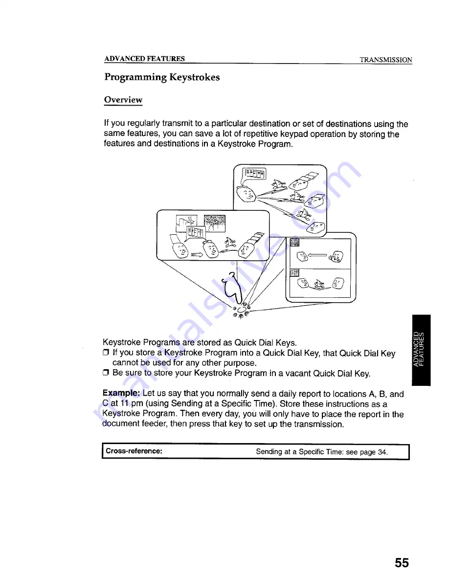 Gestetner 9867 Operating Instructions Manual Download Page 65