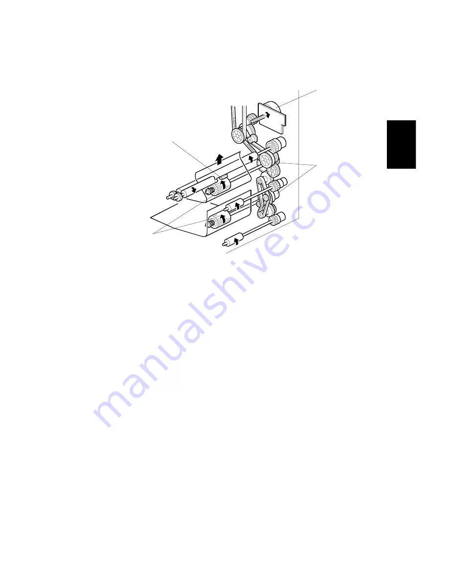 Gestetner A265 Service Manual Download Page 107