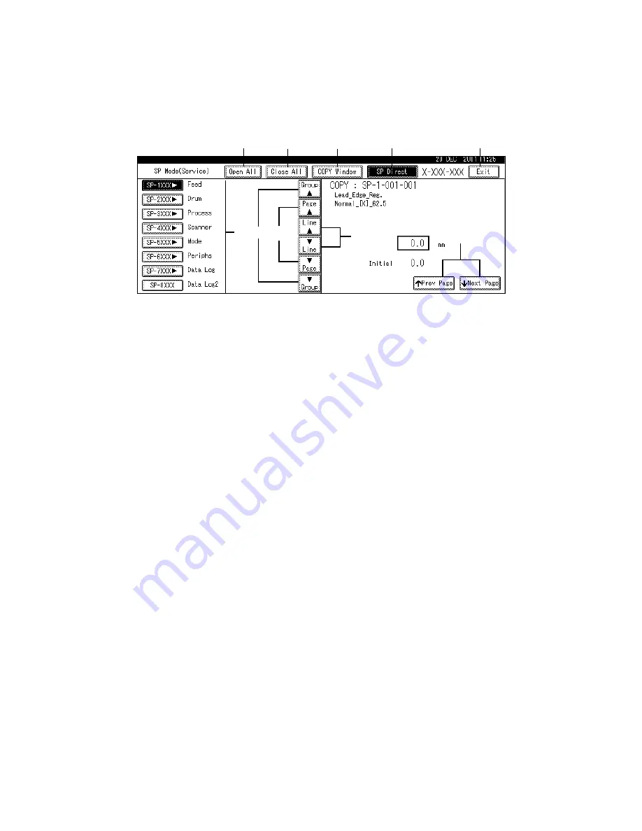 Gestetner G060 Service Manual Download Page 540